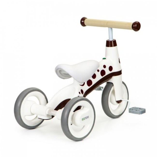 Tricicleta cu pedale Ecotoys LC-V1850 - Alb
