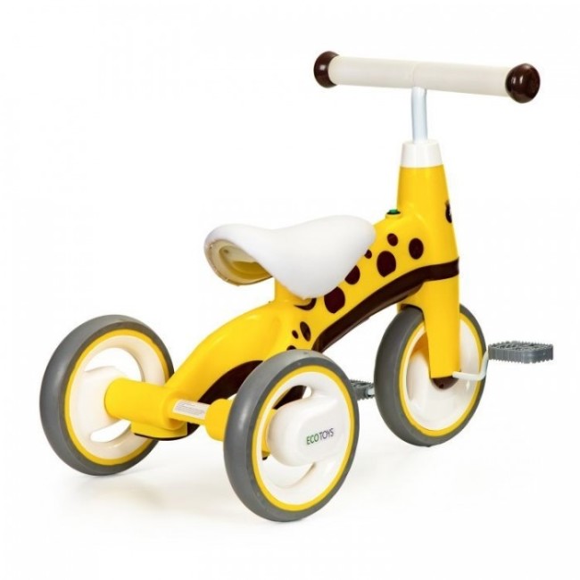 Tricicleta cu pedale Ecotoys LC-V1850 - Galben