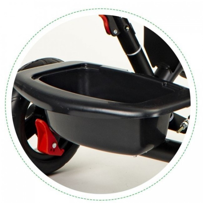 Tricicleta Cu Sezut Rotativ Ecotoys JM-066-9 - Roz