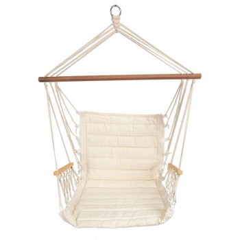 Leagan Suspendat Pentru Interior/exterior, Cu Spatar, 2 manere, Cuib De Barza, 120 kg, GW-924, Alb Leagan Suspendat Pentru Interior/exterior, Cu Spatar, 2 manere, Cuib De Barza, 120 kg, GW-924, Alb