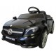 Masinuta electrica cu telecomanda, roti EVA, scaun piele Mercedes GLA45 - Negru