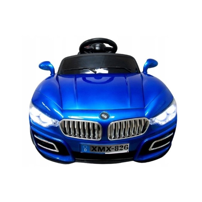 Masinuta electrica cu telecomanda cu baterii si functie de balansare R-Sport Cabrio B16 - Albastru