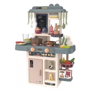 Bucatarie pentru copii cu sunete, LED-uri si dispenser de apa Ecotoys HC483303 Bucatarie pentru copii cu sunete, LED-uri si dispenser de apa Ecotoys HC483303