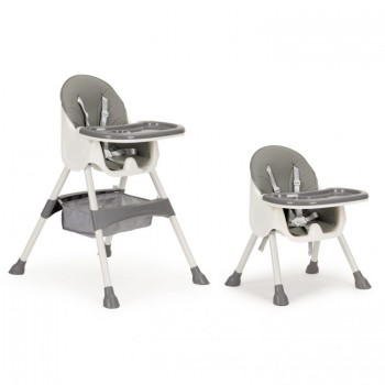 Scaun de masa 2 in 1 Ecotoys HC-823 - Gri Scaun de masa 2 in 1 Ecotoys HC-823 - Gri