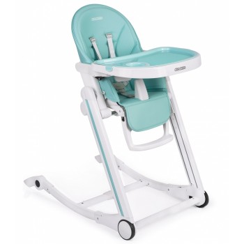 Scaun de masa cu roti Ricokids Tugo - Turcoaz Scaun de masa cu roti Ricokids Tugo - Turcoaz