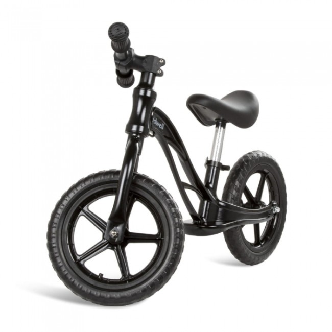 Bicicleta fara pedale cu cadru din magneziu Kidwell Rocky Black