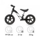 Bicicleta fara pedale cu cadru din magneziu Kidwell Rocky Black