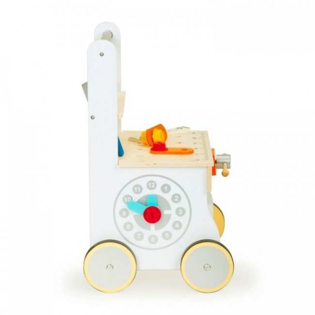 Banc de lucru, tamplarie din lemn Ecotoys TL88042 - Alb