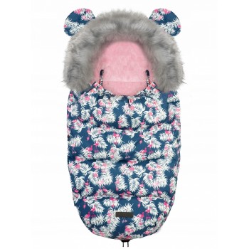Sac de dormit Ricokids 95 x 48 cm Ricokids Elmi 720012 - Bleumarin cu flamingo Sac de dormit Ricokids 95 x 48 cm Ricokids Elmi 720012 - Bleumarin cu flamingo