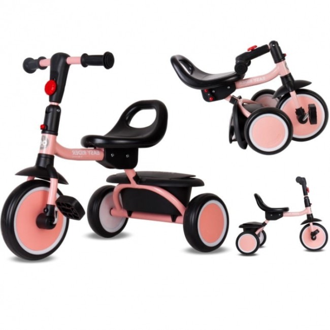 Tricicleta pliabila Sun Baby 019 Easy Rider - Pink