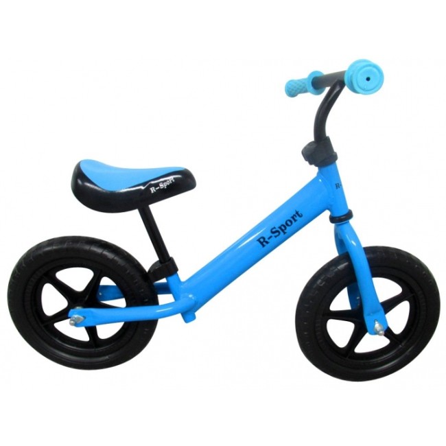 Bicicleta fara pedale cu roti din spuma EVA R-Sport R7 - Albastru
