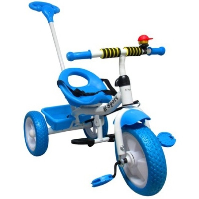 Tricicleta cu pedale si roti din spuma EVA R-Sport T5 - Albastru - Resigilat