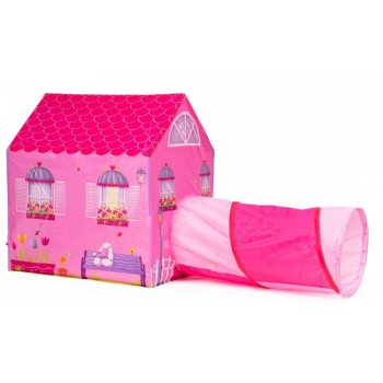 Cort de joaca pentru copii cu tunel Ecotoys 8326 Cort de joaca pentru copii cu tunel Ecotoys 8326