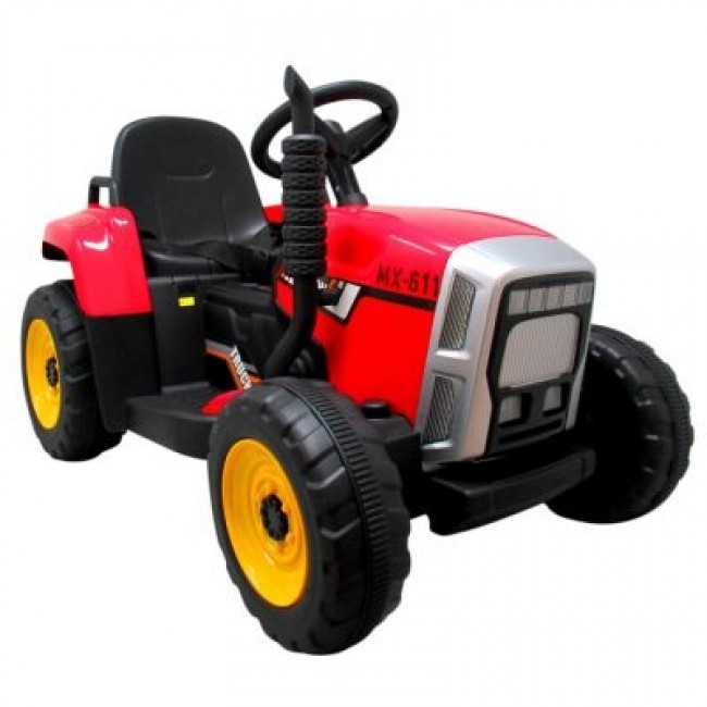 Tractor electric pe baterie si muzica C1 R-Sport - Rosu