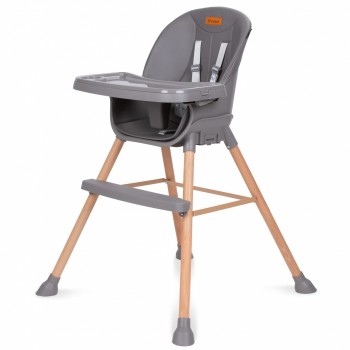 Scaun de masa 4 in 1 Kidwell EATAN Wood Gray Scaun de masa 4 in 1 Kidwell EATAN Wood Gray