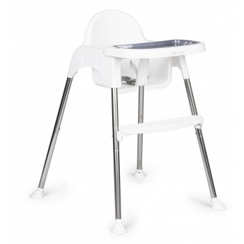 Scaun de masa 2 in 1 Ecotoys HC-135 - Alb Scaun de masa 2 in 1 Ecotoys HC-135 - Alb