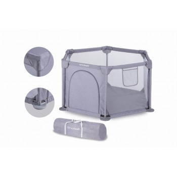 Tarc de joaca hexagonal pentru copii 122 x 106 cm Kidwell FANKO - Gray Tarc de joaca hexagonal pentru copii 122 x 106 cm Kidwell FANKO - Gray