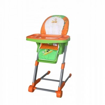 Scaun de masa pentru copii EURObaby HC11-7 - Portocaliu Scaun de masa pentru copii EURObaby HC11-7 - Portocaliu
