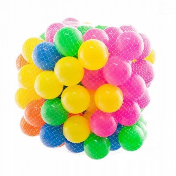 Set 100 bile colorate pentru diverse activitati EURObaby Z60-100 Set 100 bile colorate pentru diverse activitati EURObaby Z60-100