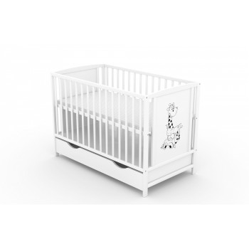 Patut cu sertar VESSANTI BERTA GIRAFA - Alb