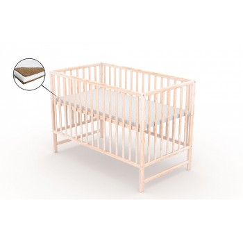 Patut fara sertar VESSANTI Clasico Natur + Saltea Cocos 8 cm Patut fara sertar VESSANTI Clasico Natur + Saltea Cocos 8 cm