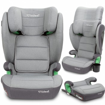 Scaun auto cu Isofix 15-36 Kg Kidwell Weston - Light Gray Scaun auto cu Isofix 15-36 Kg Kidwell Weston - Light Gray