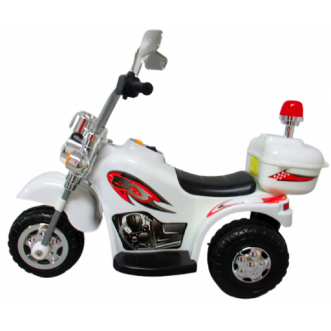 Motocicleta electrica pentru copii M8 995 R-Sport - Alb