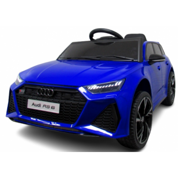 Masinuta electrica cu telecomanda Audi RS6 R-Sport - Albastru Masinuta electrica cu telecomanda Audi RS6 R-Sport - Albastru