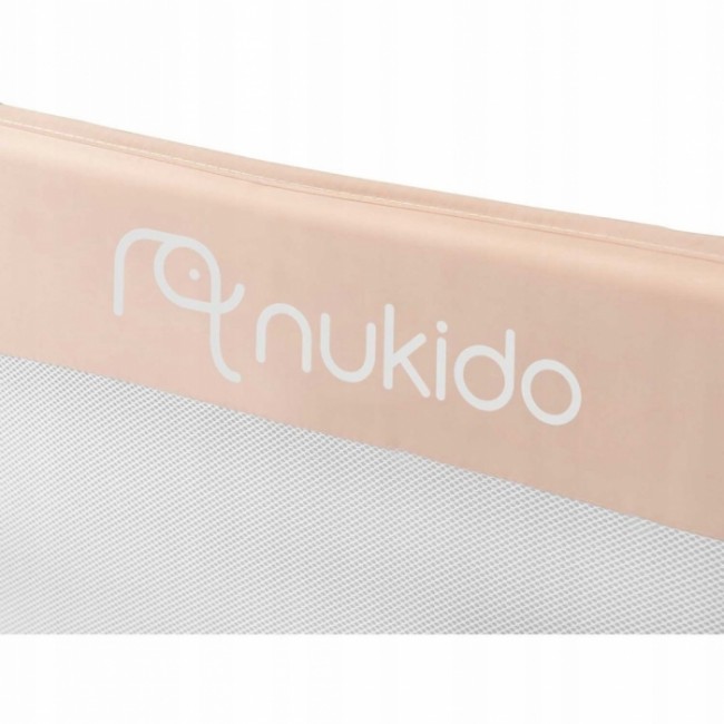 Bariera de protectie pentru pat 150 x 35 x 42 cm Nukido 722201 - Bej