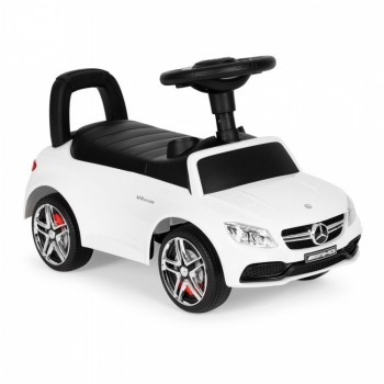 Masinuta de impins cu sunete Mercedes Ecotoys 638 - Alb Masinuta de impins cu sunete Mercedes Ecotoys 638 - Alb