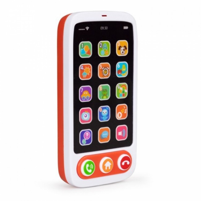 Smartphone interactiv cu sunete si efecte luminioase pentru copii Huanger HE8001