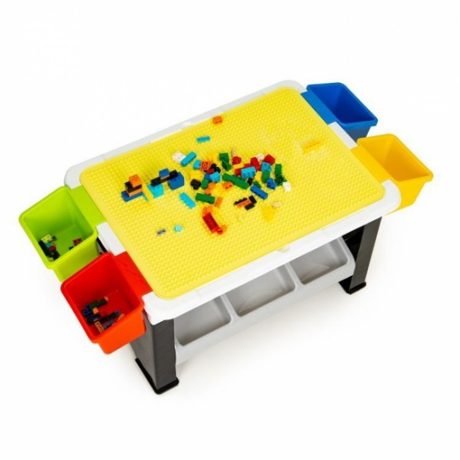 Masuta pentru joaca cu blocuri tip lego Ecotoys HC491716
