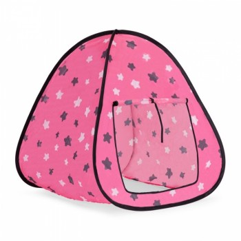 Cort de joaca pentru copii Ecotoys 8230 - Stelute roz Cort de joaca pentru copii Ecotoys 8230 - Stelute roz