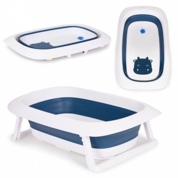 Cadita de baie cu dop de scurgere Ecotoys HA-B31 - Albastru Cadita de baie cu dop de scurgere Ecotoys HA-B31 - Albastru