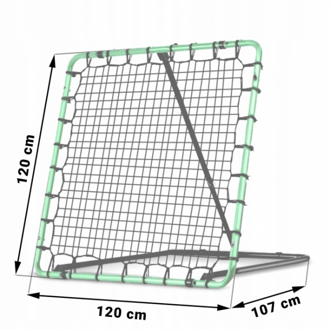 Poarta pentru fotbal rebounder 120 x 120 cm Neo-Sport 1459