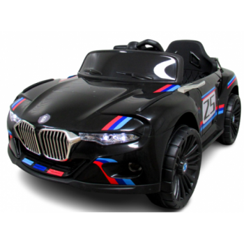 Masinuta electrica cu telecomanda, copii 1-4 ani, Cabrio Z5 TK1188 - R-Sport - Negru