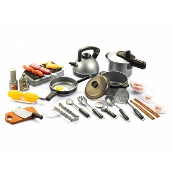 Set de accesorii pentru bucatarie, 36 elemente, Ecotoys HC487924 Set de accesorii pentru bucatarie, 36 elemente, Ecotoys HC487924