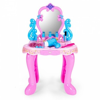 Masuta pentru make-up cu 13 elemente Ecotoys HC198786 Masuta pentru make-up cu 13 elemente Ecotoys HC198786
