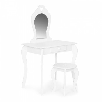Masuta de toaleta pentru copii 43 x 65 x 110 cm Ecotoys FH-KF200011 - Alb Masuta de toaleta pentru copii 43 x 65 x 110 cm Ecotoys FH-KF200011 - Alb