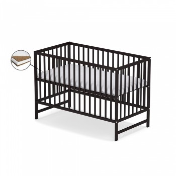 Patut fara sertar VESSANTI CLASICO - Wenge + Saltea Cocos 12 cm