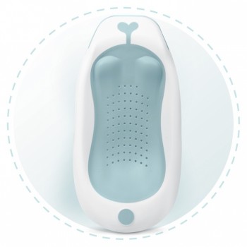 Suport cu insertii pentru cadita de baie Ricokids 728801 - Albastru