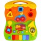 Antemergator 2 in 1 cu diverse activitati si muzica Ricokids RK-744 - Alb