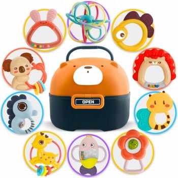 Cutie cu 10 jucarii pentru copii Ricokids 773800