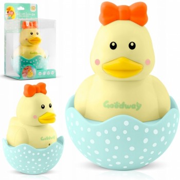 Ratusca pentru baie cu sunete Ricokids RK-743 - Galben Ratusca pentru baie cu sunete Ricokids RK-743 - Galben