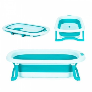 Cadita de baie cu dop de scurgere Ecotoys HA-B37 - Albastru Cadita de baie cu dop de scurgere Ecotoys HA-B37 - Albastru