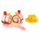 Cutie cu dulciuri si accesorii din lemn, 29 elemente, Ecotoys HC601926
