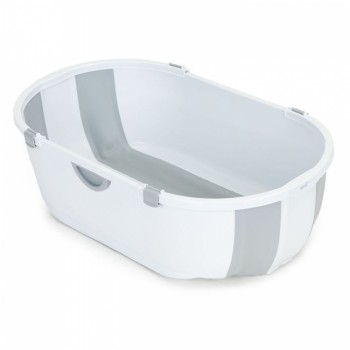 Cadita de baie cu dop de scurgere Ecotoys HA-B46 - Gri Cadita de baie cu dop de scurgere Ecotoys HA-B46 - Gri