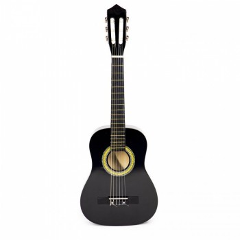 Chitara din lemn pentru copii cu 6 corzi Ecotoys HX18022-30, 76 X 28 cm - Negru Chitara din lemn pentru copii cu 6 corzi Ecotoys HX18022-30, 76 X 28 cm - Negru