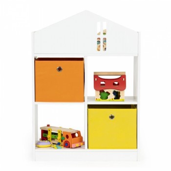 Organizator pentru jucariile copiilor in forma de casuta Ecotoys ZKB-3 Organizator pentru jucariile copiilor in forma de casuta Ecotoys ZKB-3