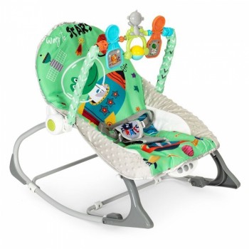 Balansoar 2 in 1 cu vibratii si sunete Ecotoys 27244 Balansoar 2 in 1 cu vibratii si sunete Ecotoys 27244